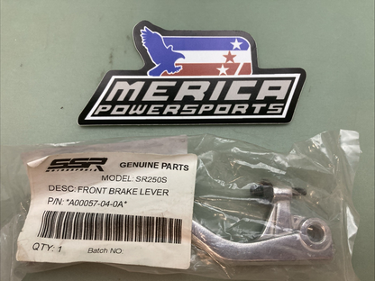 NEW GENUINE SSR A00057-04-0A FRONT BRAKE LEVER SR250S