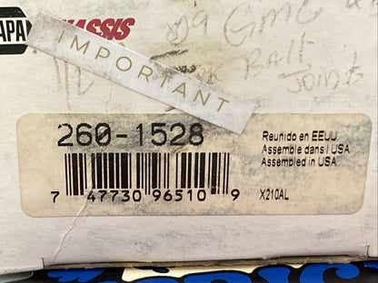 New Genuine Napa 260-1528 Suspension Ball Joint