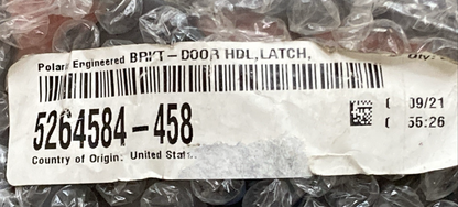 New Genuine Polaris 5264584-458 Door Bracket, Latch, Mount, Right, Black