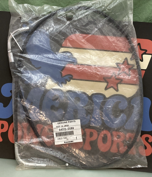 New Genuine Kawasaki 54012-0069 Cable-Throttle, Opening