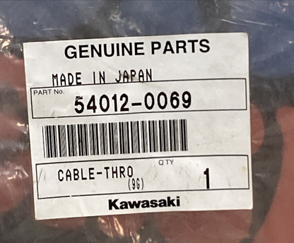 New Genuine Kawasaki 54012-0069 Cable-Throttle, Opening