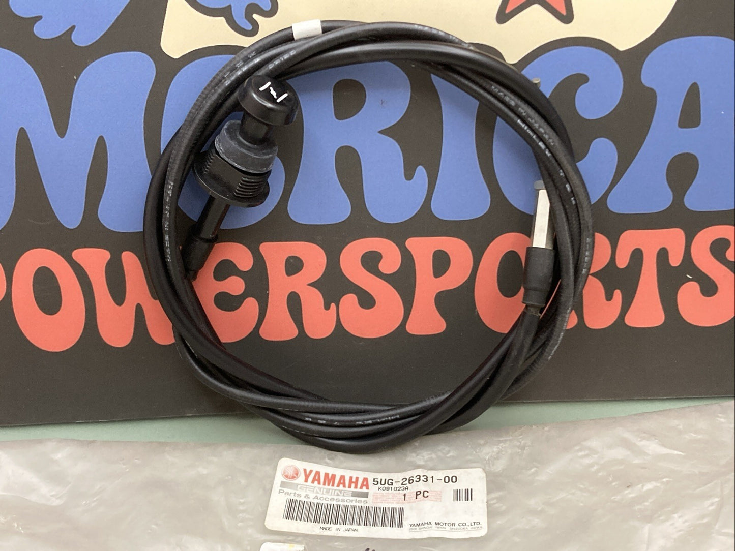 New Genuine Yamaha 5UG-26331-00 Cable, Starter, 1