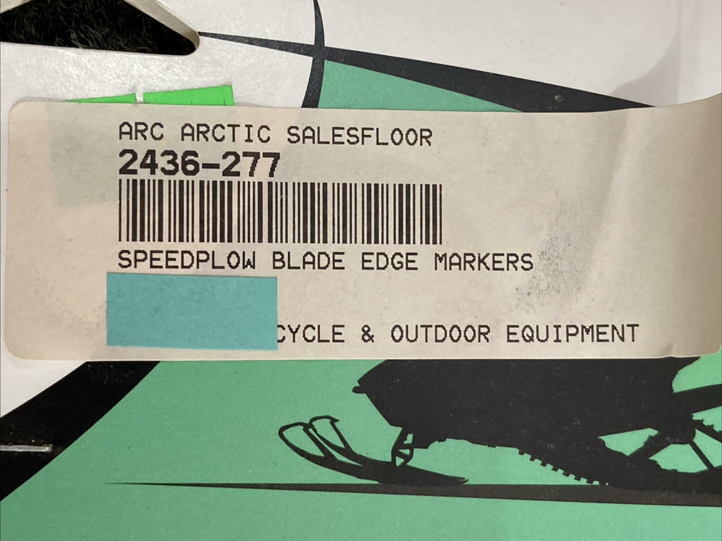 NEW GENUINE ARCTIC 2436-277 SPEEDPLOW BLADE EDGE MARKERS