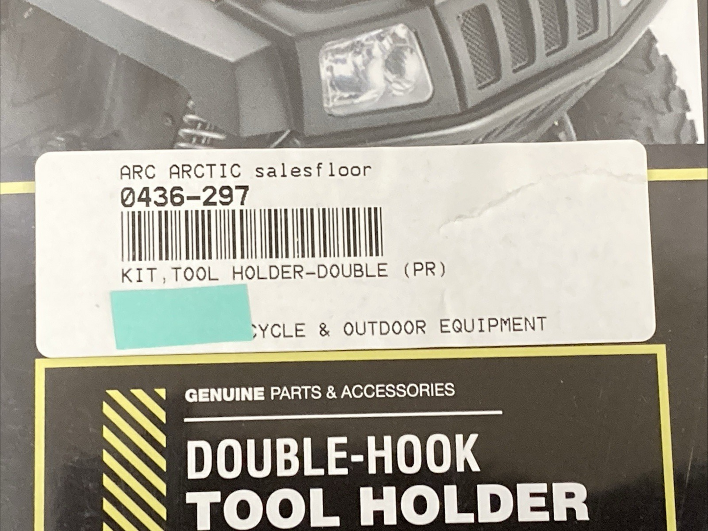 NEW GENUINE ARCTIC 0436-297 DOUBLE HOOK TOOL HOLDER