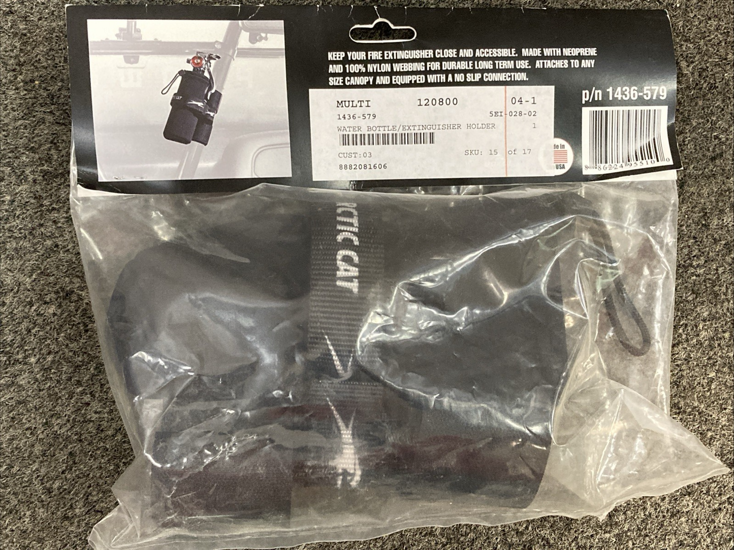 NEW GENUINE ARCTIC 1436-579 WATER BOTTLE/EXTINGUISHER HOLDER