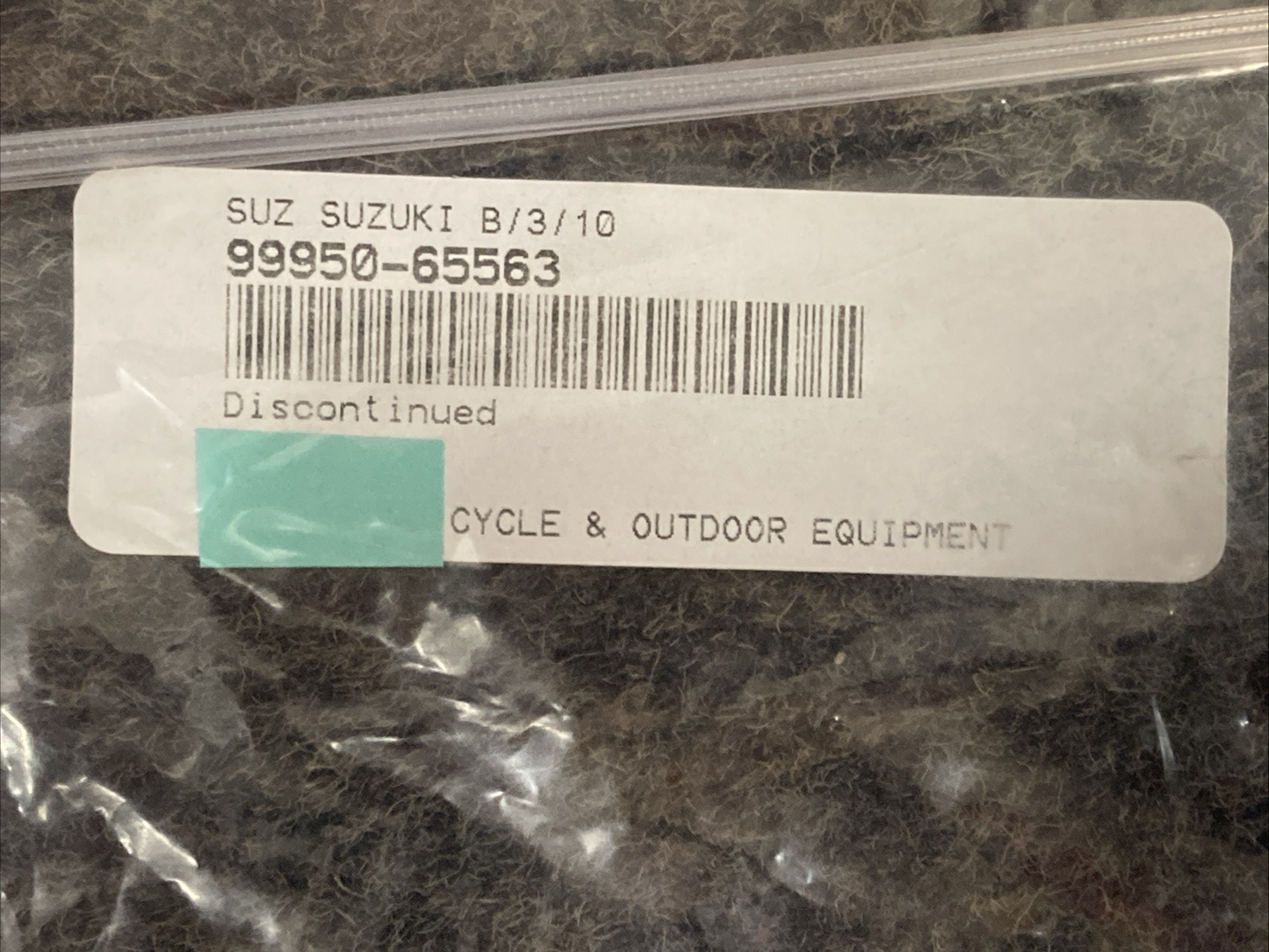 NEW GENUINE SUZUKI 99950-65563 FRONT SHOCK COVER SET