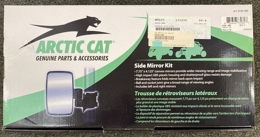 NEW GENUINE ARCTIC 2436-380 MIRROR KIT, SIDE