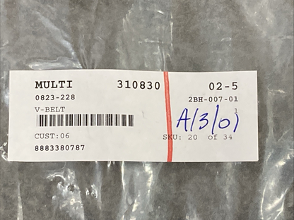 NEW GENUINE ARCTIC 0823-228 BELT, DRIVE