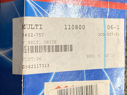 NEW GENUINE SUZUKI 3402-757 V BELT, DRIVE