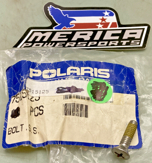 QTY 6 NEW GENUINE POLARIS 7515125 BOLT