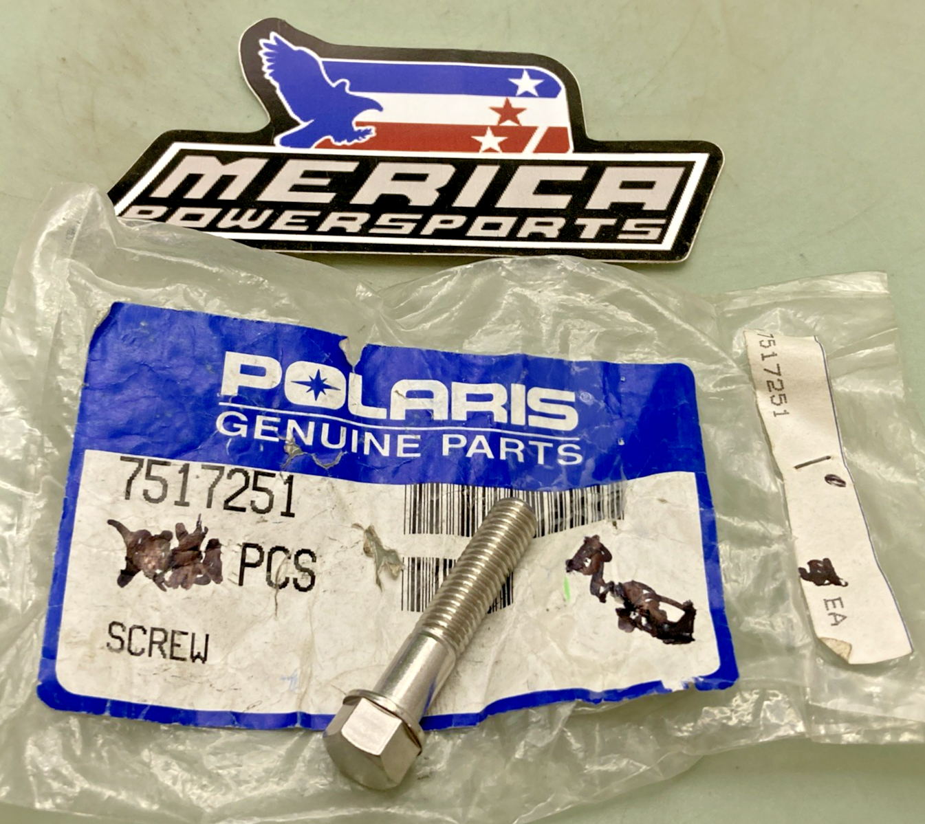 QTY 8 NEW GENUINE POLARIS 7517251 SCREW