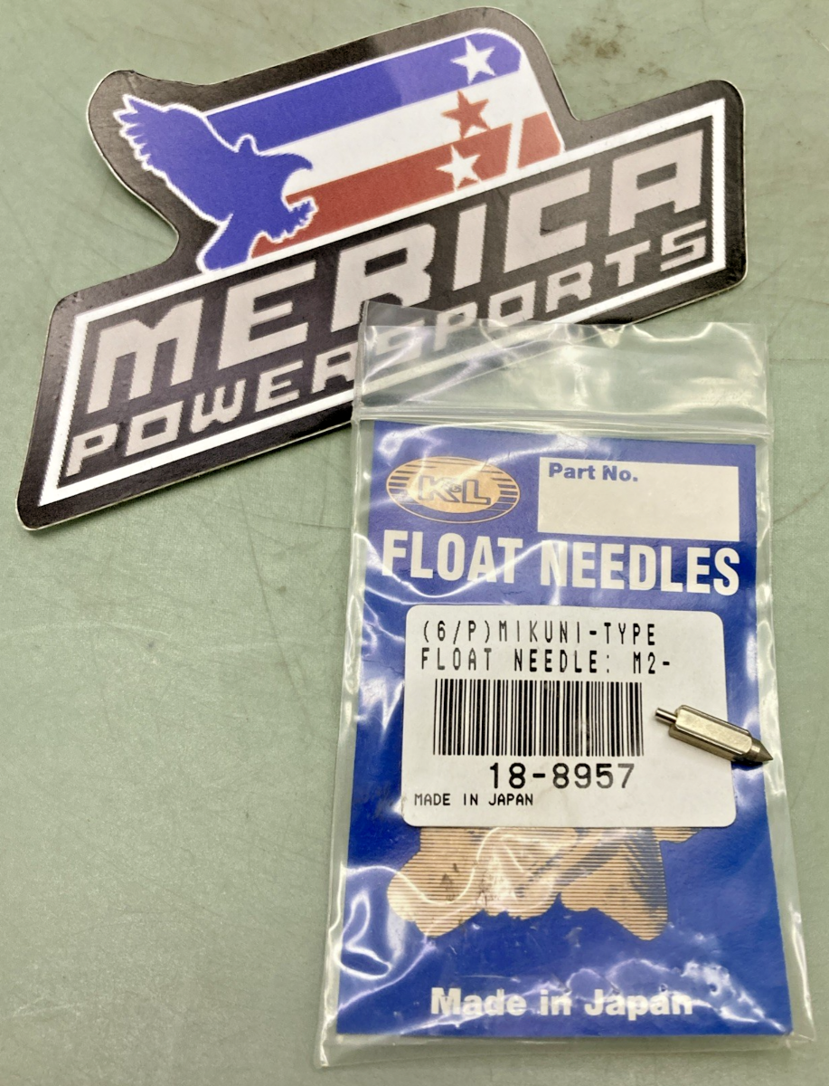 NEW GENUINE K&L 18-8957 FLOAT NEEDLE M2-MIKUNI
