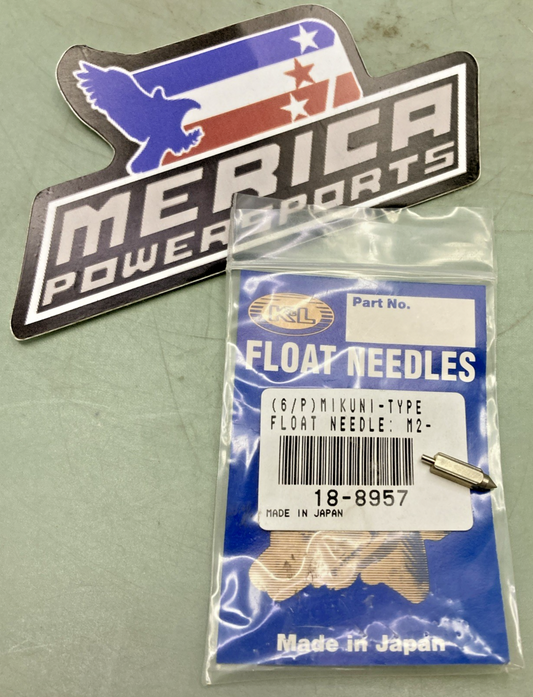 NEW GENUINE K&L 18-8957 FLOAT NEEDLE M2-MIKUNI