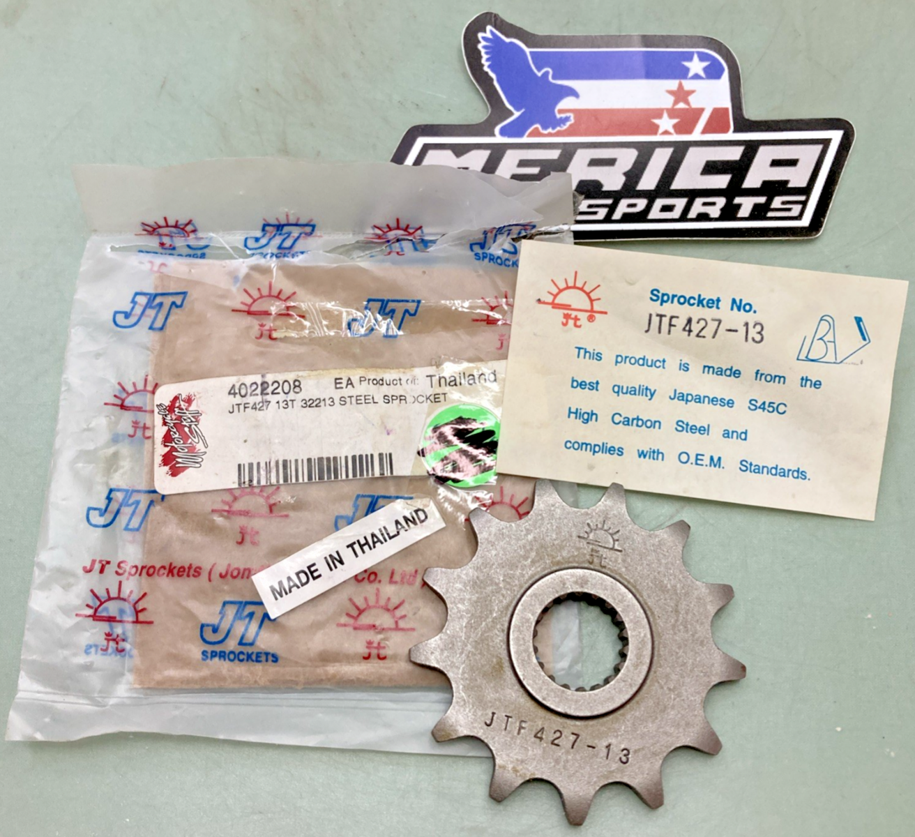 NEW GENUINE JT SPROCKETS JTF427-13 SPROCKET 13T