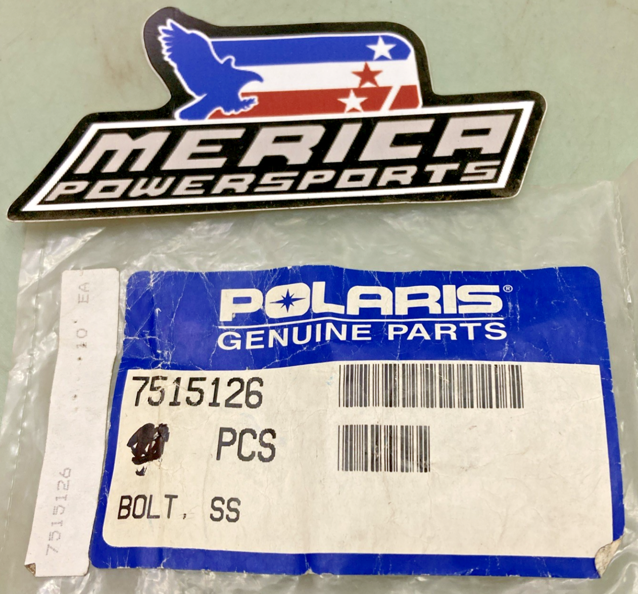 QTY 10 NEW GENUINE POLARIS 7515126 BOLT