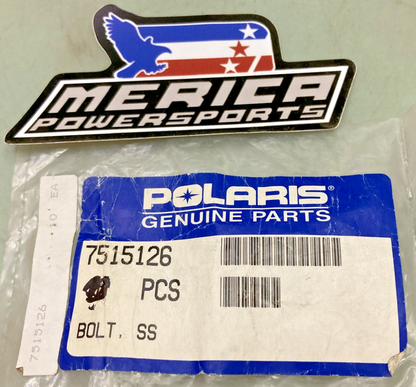 QTY 10 NEW GENUINE POLARIS 7515126 BOLT