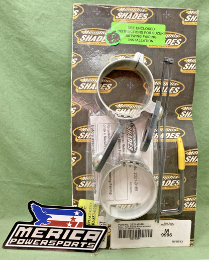 NEW GENUINE MEMPHIS SHADES 2321-0169 TURN SIGNAL RELOCATION KIT M9996