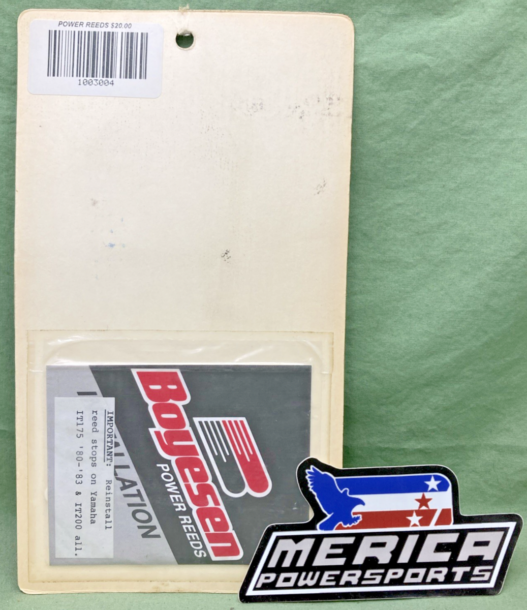 NEW GENUINE BOYESEN POWER REEDS 609 MOTORCYCLE REEDS