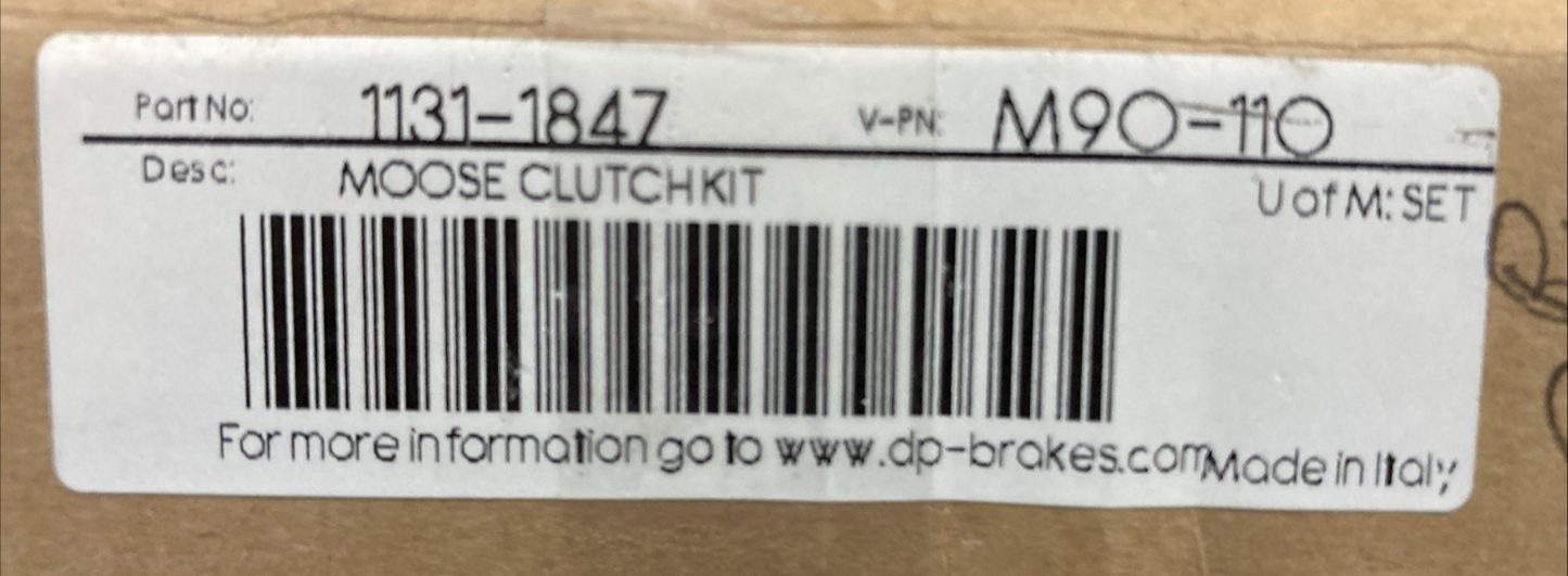NEW GENUINE MOOSE 1131-1847 Complete Clutch Kit