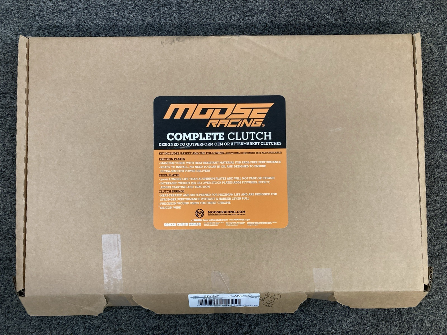 NEW GENUINE MOOSE 1131-1847 Complete Clutch Kit