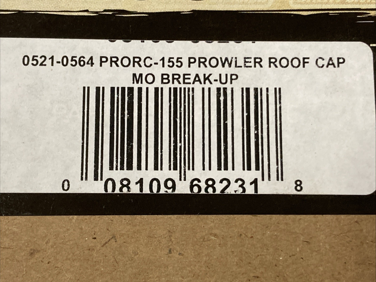 NEW GENUINE MOOSE 0521-0564 SOFT Roof Cap CAMO ARCTIC CAT PROWLER