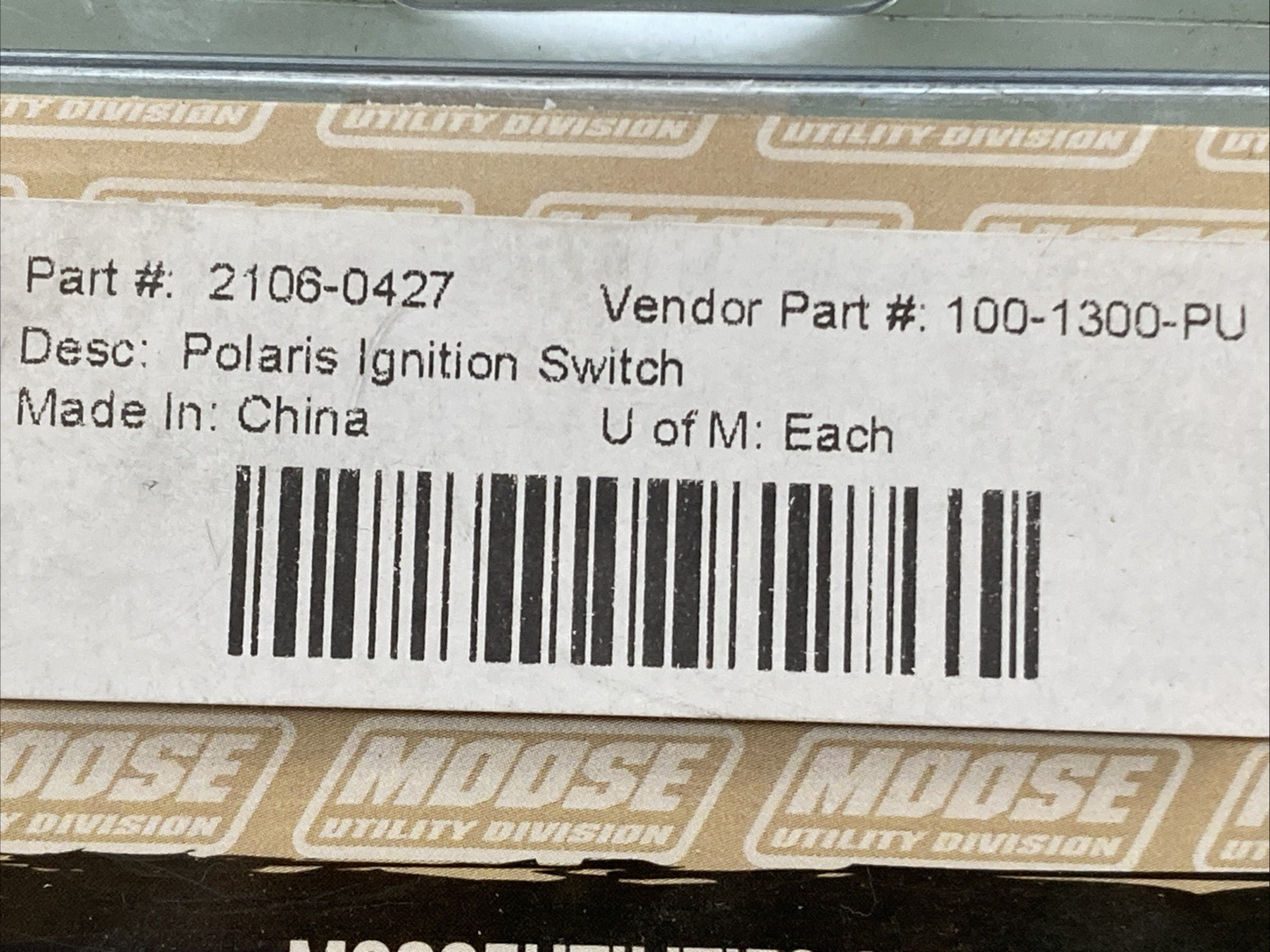 NEW GENUINE MOOSE 2106-0427 Ignition Switch