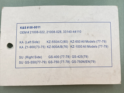 NEW GENUINE K&S 12-0103 KILL SWITCH 0616-0024 HONDA