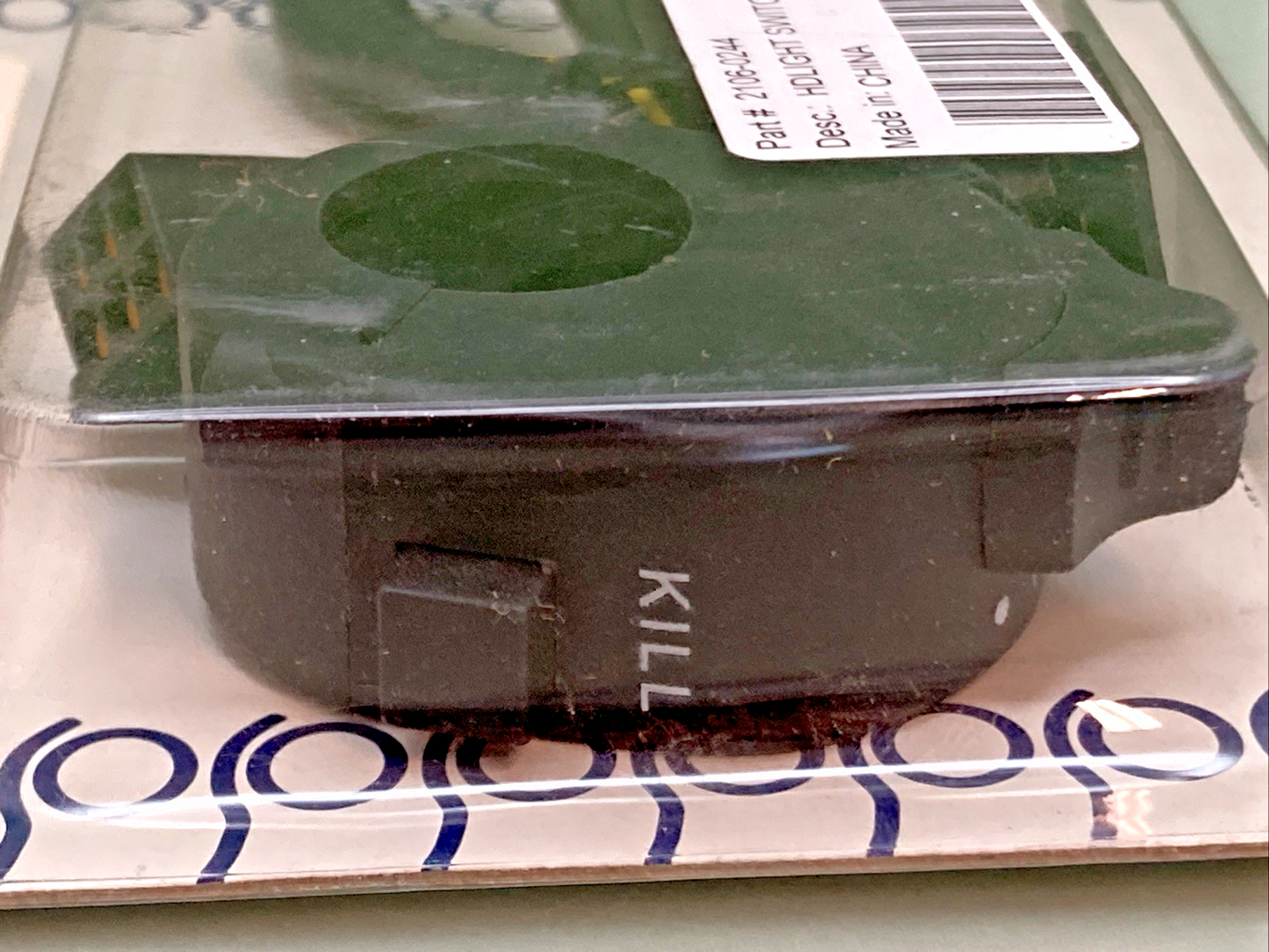 NEW GENUINE K&S 12-0050CN HEADLIGHT KILL SWITCH 6 PIN 7/8" 2106-0244