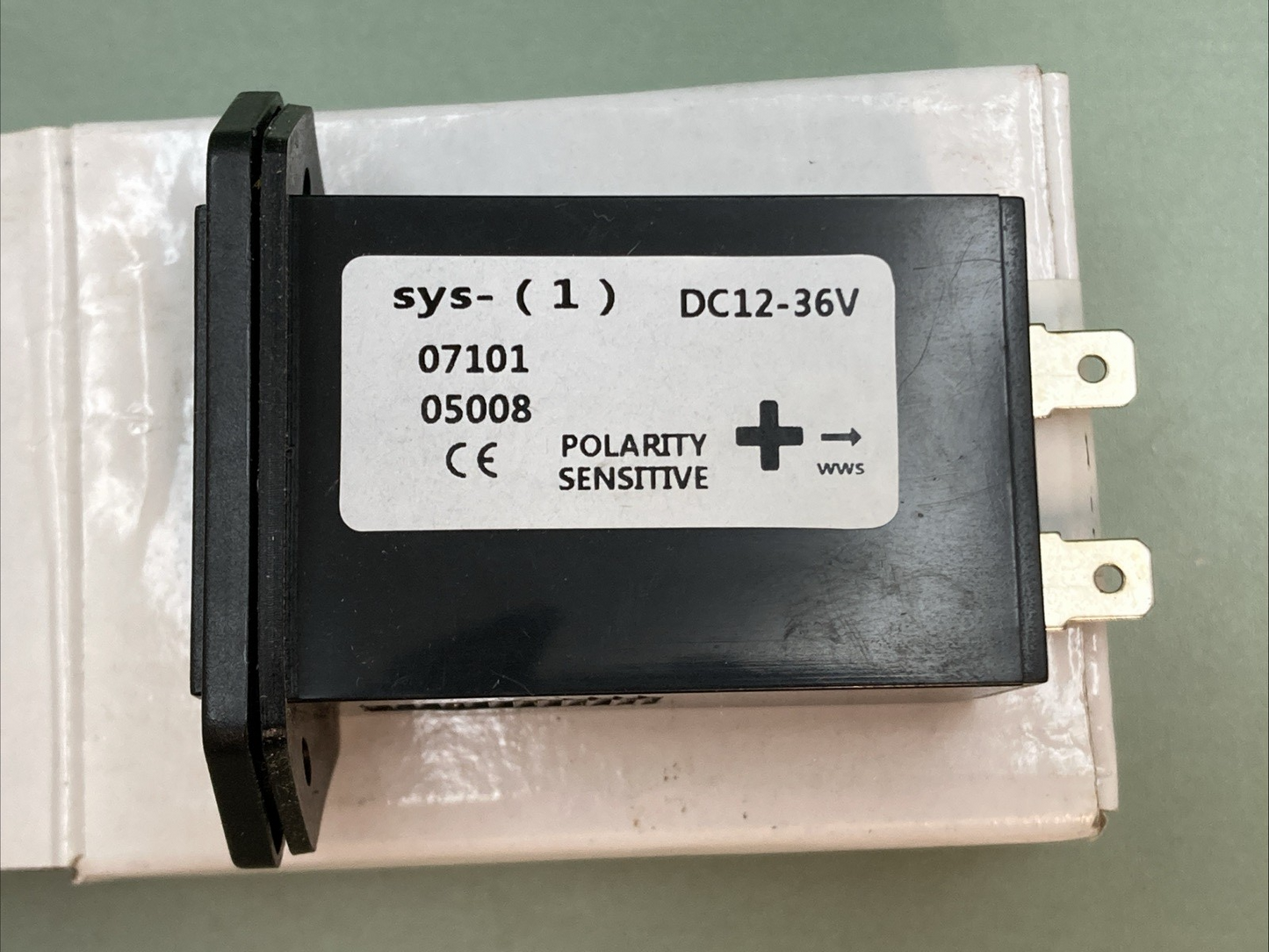 NEW GENUINE SYS 12V-36V DC 150V-240V AC Digital Generator Running HOUR METER