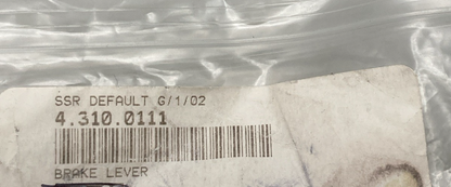 NEW GENUINE SSR 4.310.0111 BRAKE LEVER