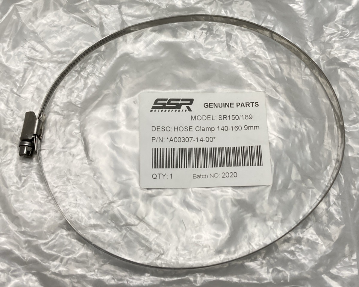 NEW GENUINE SSR A00307-14-00 HOSE CLAMP