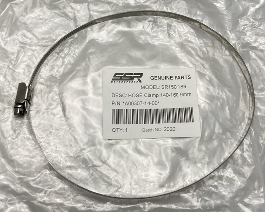 NEW GENUINE SSR A00307-14-00 HOSE CLAMP