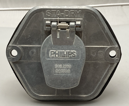 NEW GENUINE PHILLIPS 15-760 7 WAY SOCKET