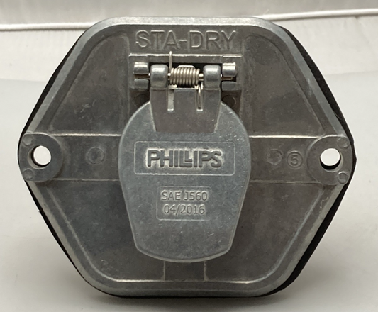 NEW GENUINE PHILLIPS 15-760 7 WAY SOCKET