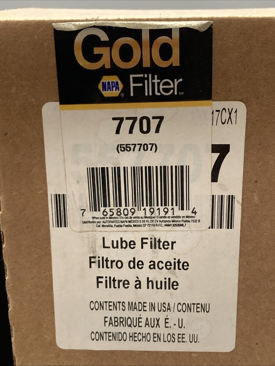 NEW GENUINE NAPA 7707 OIL FILTER