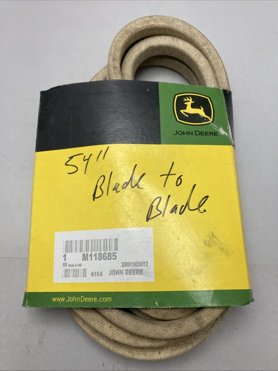 NEW GENUINE JOHN DEERE M118685 V-Belt, Effective Length 3047 mm (120 inch)