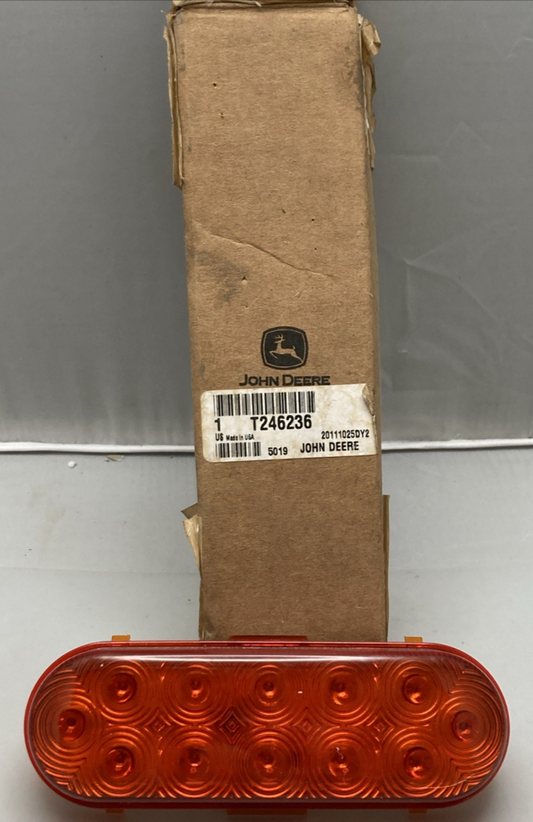NEW GENUINE JOHN DEERE T246236 REAR TURN SIGNAL AMBER