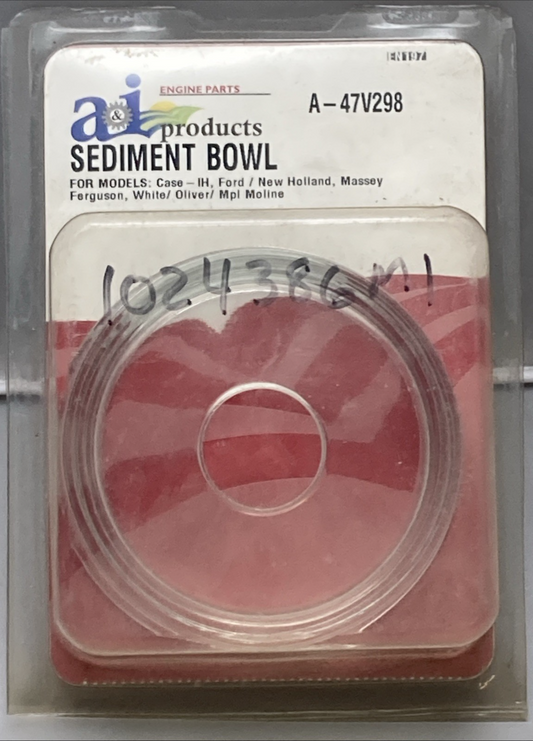 NEW GENUINE A & I PRODUCTS A-47V298 SEDIMENT BOWL