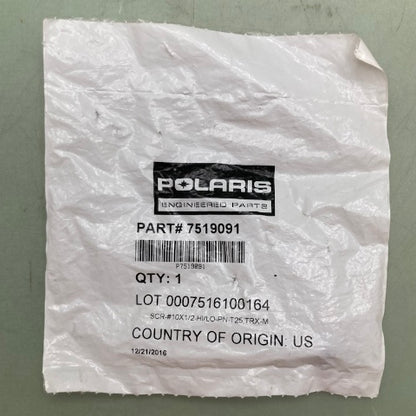 Polaris 7519091 SCREW New Genuine