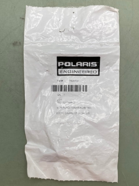 Polaris 7520731 FLANGED SCREW New Genuine