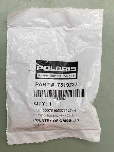 Polaris 7519237 DOUBLE END STUD New Genuine