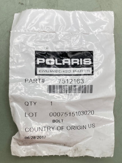 QTY 2 Polaris 7512163 BOLT New Genuine