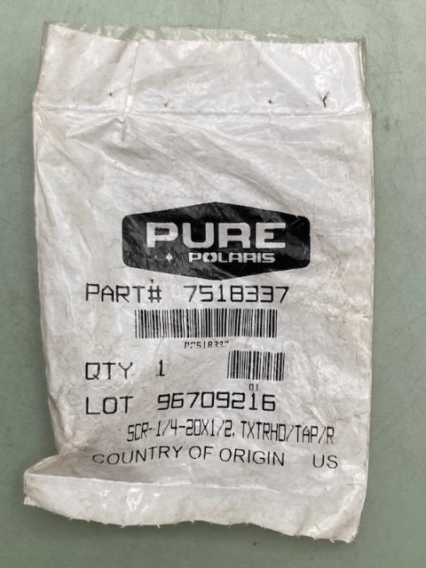 QTY 3 Polaris 7518337 SCREW New Genuine