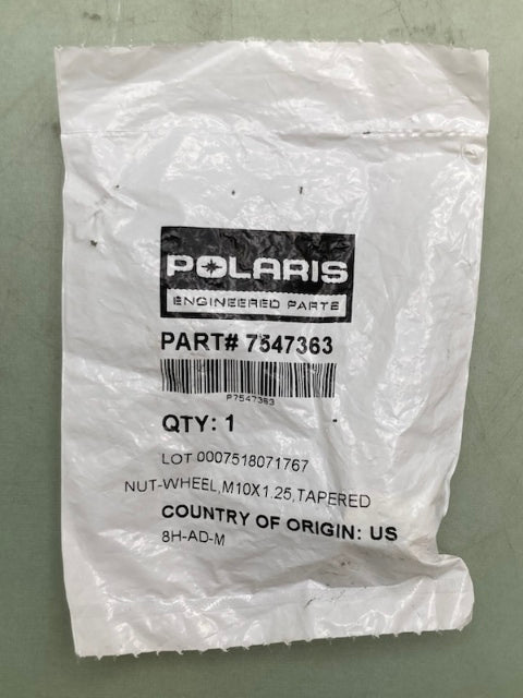 QTY 4 Polaris 7547363 WHEEL NUT New Genuine