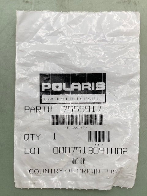 QTY 2 Polaris 7555917 WASHER New Genuine
