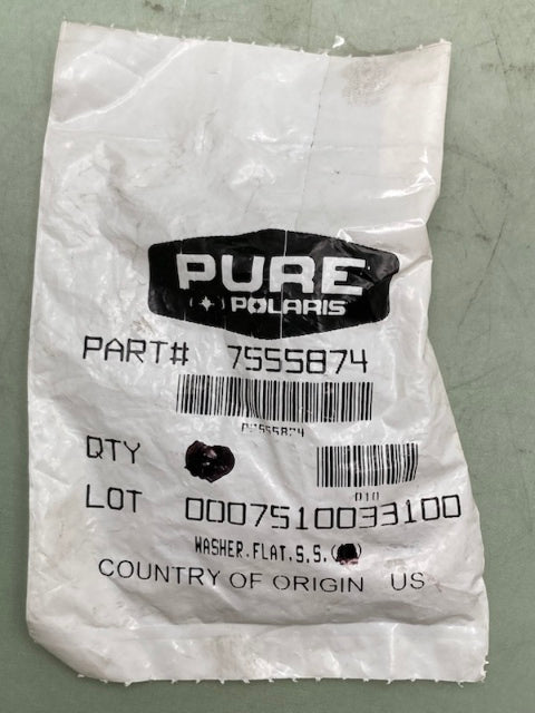 QTY 8 Polaris 7555874 FLAT WASHER New Genuine