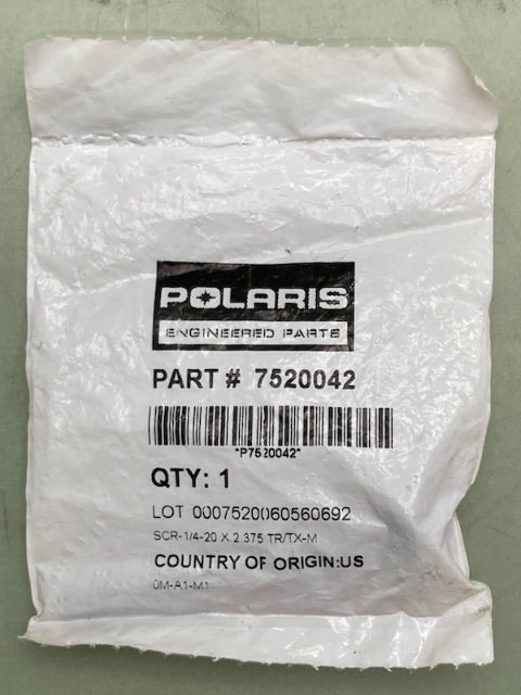 QTY 10 Polaris 7520042 SCREW New Genuine