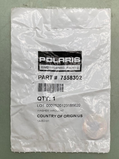 QTY 2 Polaris 7558302 WROUGHT WASHER New Genuine
