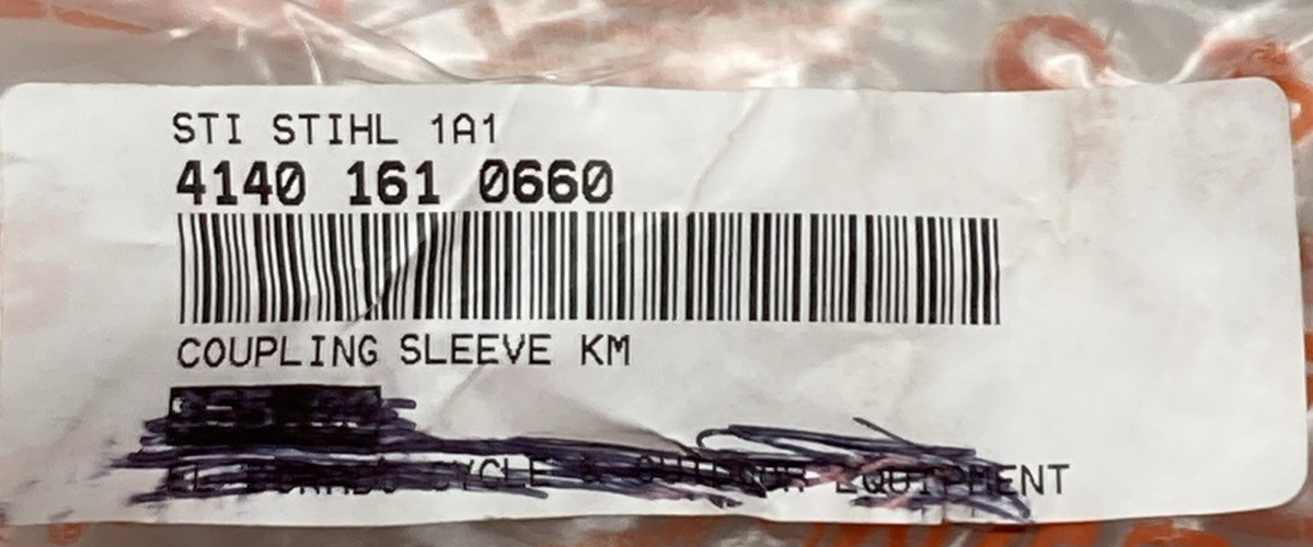 NEW GENUINE STIHL 4140-161-0660 KOMBI COLLAR COUPLER