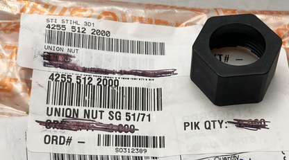 NEW GENUINE STIHL 4255-512-2000 UNION NUT